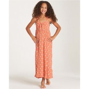 ๐บ Billabong ๐ซง Girlsโ Polka Dot Maxi Dress โ๏ธ๐ด